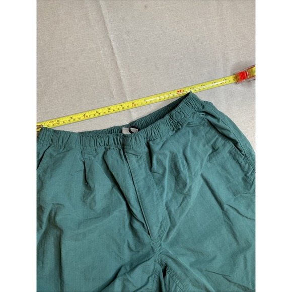 North Face Swim Trunks Nylon Elastic Waist Gorpcore Normcore Size Med Pine Green - Picture 4 of 9